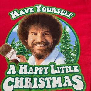 Bob Ross Christmas tree